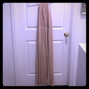 Massimo Light Pink Maxi Dress